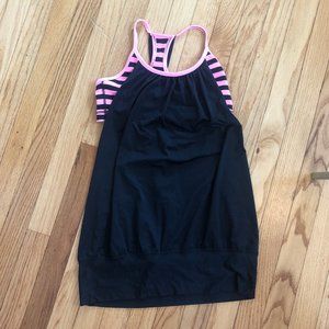 Lululemon No Limits Tank with built in bra